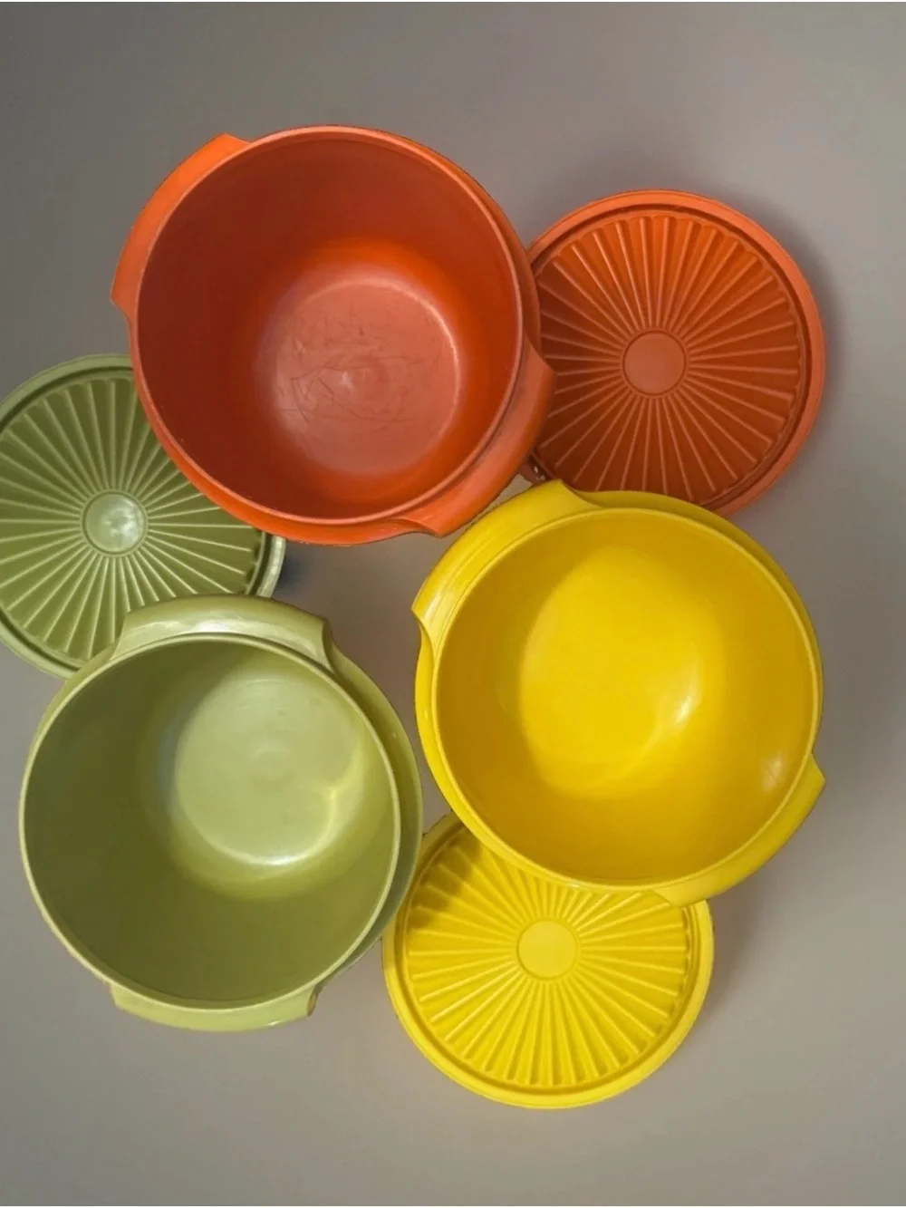 Tupperware Vintage 1970’s Storage Containers
